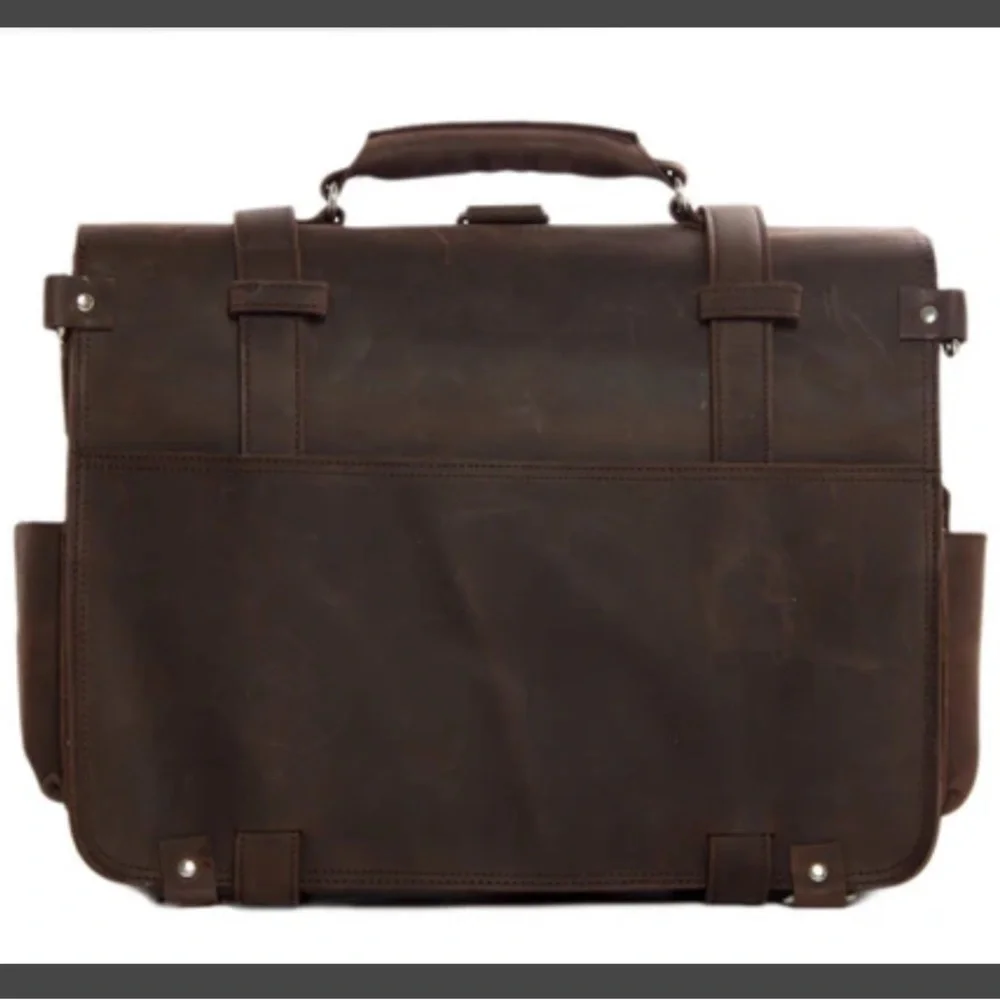 Rock Cow Super Large Multi-Use Leather Travel Bag, Duffle Bag, Leather Backpack